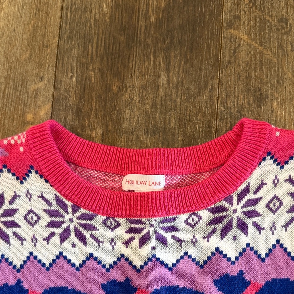 Colorful Pattern Kids Sweater - Picture 5 of 7